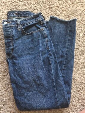 6 TALL CURVY Straight Leg - Old Navy Button-Fly OG Straight Jeans